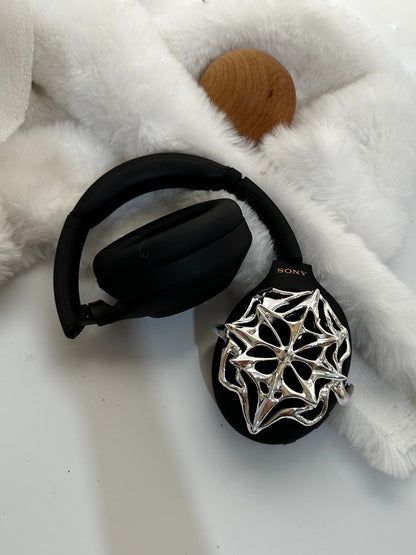 Sony WH-1000XM4 Sparkles Headphones Attachment / Sony xm4 Case Cover / 3D Print Chrome Gold Silver / Sony Case / Sonny Accessories