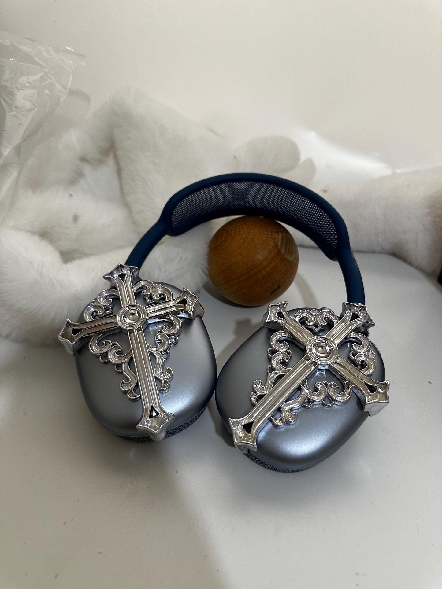 Cross Scroll AirPods Max Attachment / Headphone Cases for Protection & Style